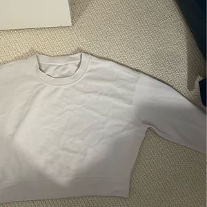Lululemon cropped oversized sweater